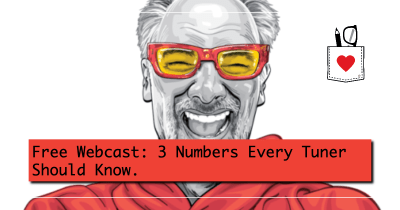 Free Webcast: 3 Numbers Every Tuner Should Know.